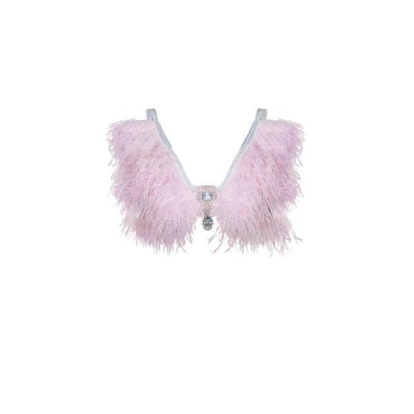 LOULOU Rose Fragile Top | Tops | Coveti