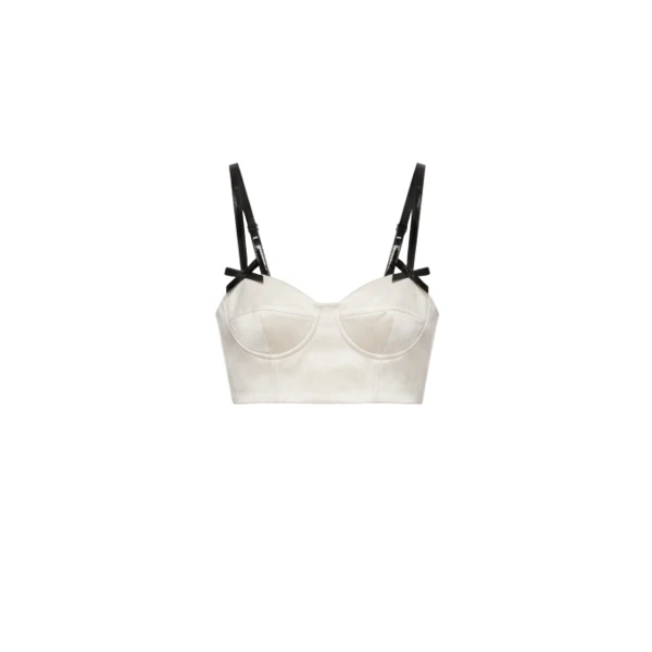 Satin Bow Bralette