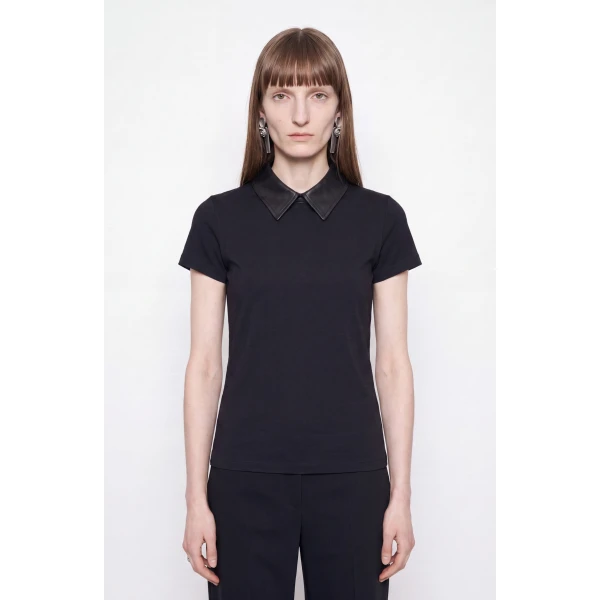 LOULOU Scalloped Open Back Top | Tops | Coveti
