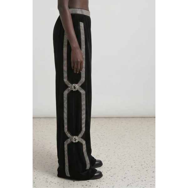 LOULOU Soft Chaos Track Pants | Sweatpants | Coveti