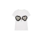 LOULOU Soft Heart T-Shirt | T-shirts | Coveti