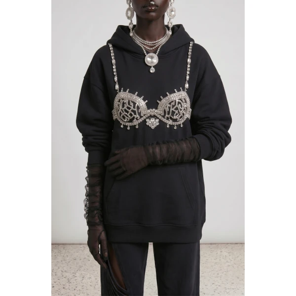 LOULOU Stay a Little Longer Hoodie | Hoodies | Coveti