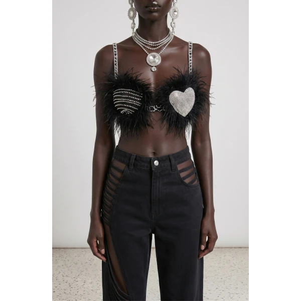 LOULOU The Promise Bandeau | Cropped Top | Coveti