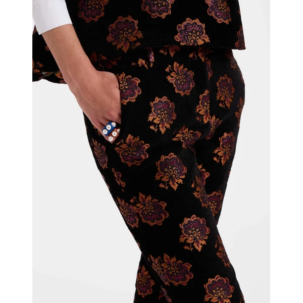 La DoubleJ 24/7 Pants in Rosette Black, view 5