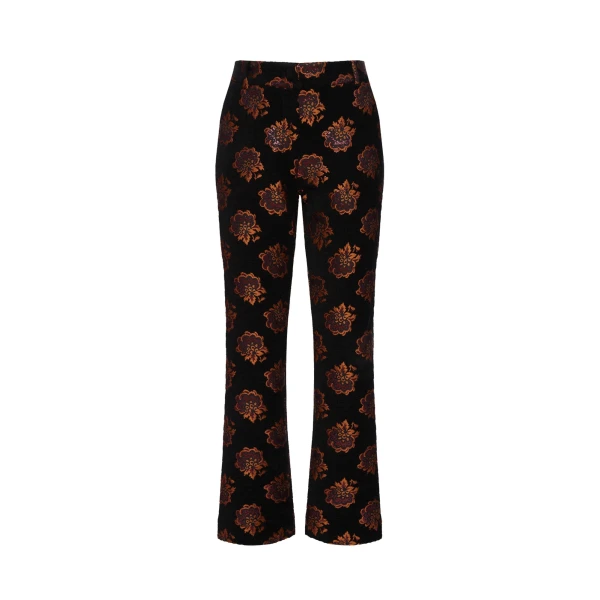 24/7 Pants in Rosette Black