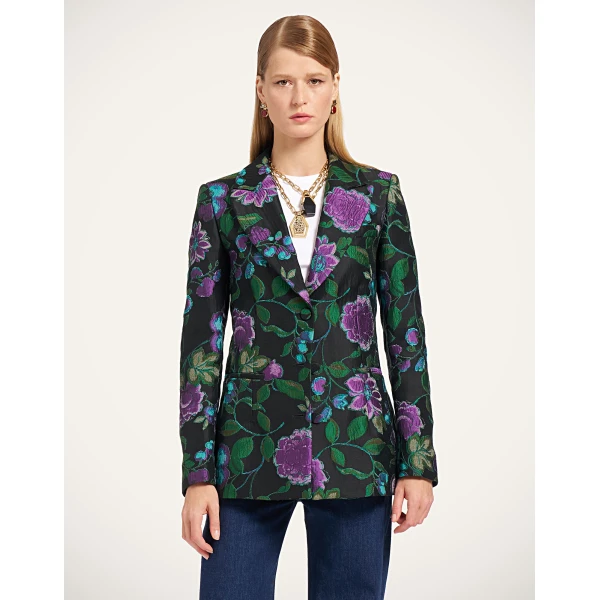 La DoubleJ 24/7 Jacket Bis in Botanical Black, view 2