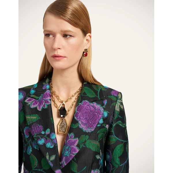 La DoubleJ 24/7 Jacket Bis in Botanical Black, view 4