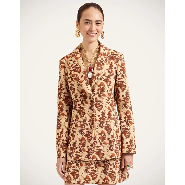 La DoubleJ 24/7 Jacket Bis in Coven Micro Buttercream at Coveti