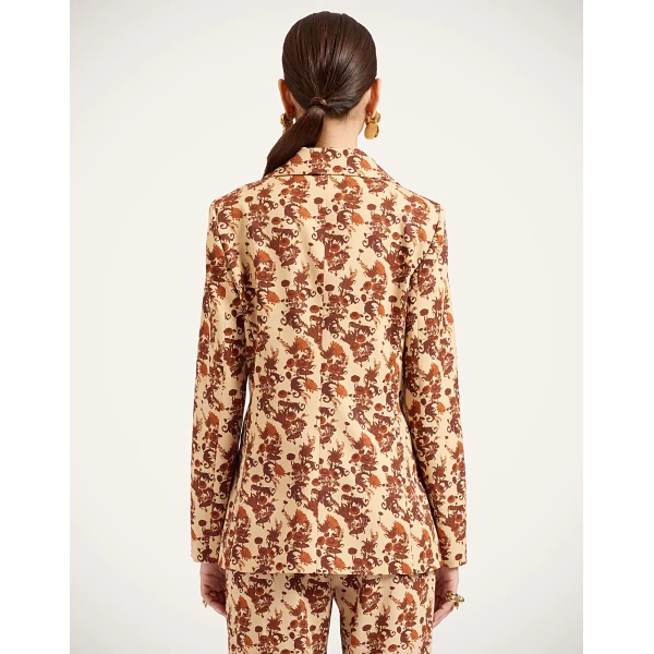La DoubleJ 24/7 Jacket Bis in Coven Micro Buttercream at Coveti