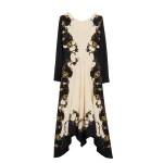 La DoubleJ 9 To 5 Dress in Buttercup Black at Coveti