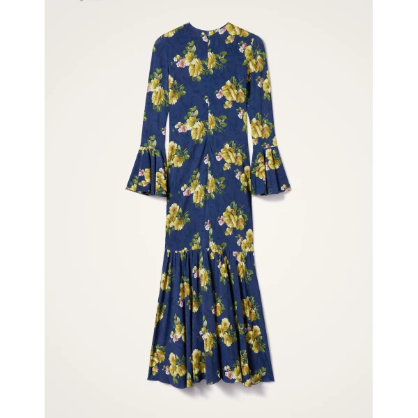 La DoubleJ Alba Dress in Riptide Midnight Blue, view 6