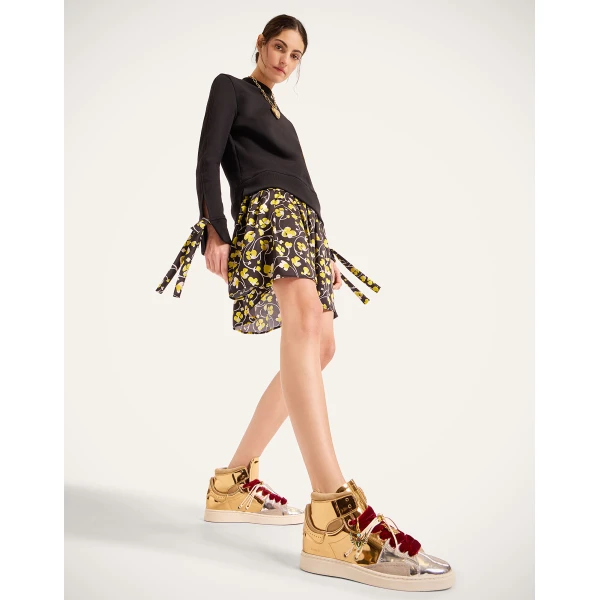 La DoubleJ All Time High Top in Bicolor Gold, view 4