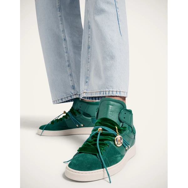 La DoubleJ All Time High Top in Green, view 2