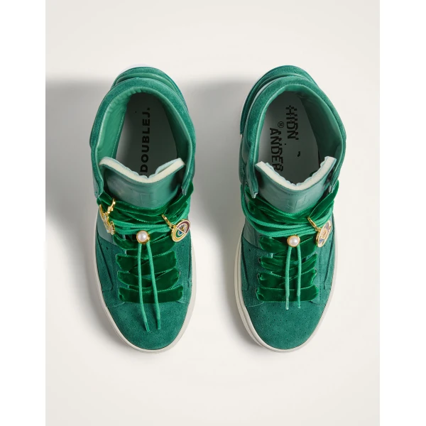 La DoubleJ All Time High Top in Green, view 5