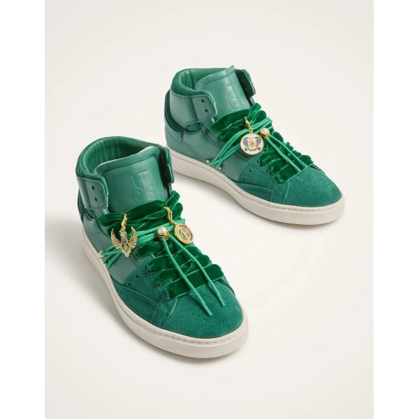 La DoubleJ All Time High Top in Green, view 6