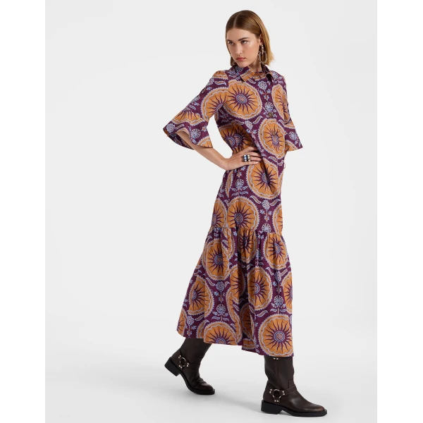 La DoubleJ Artemis Dress in Sovereign Purple, view 4