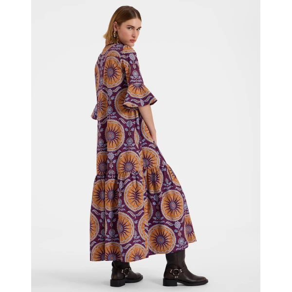 La DoubleJ Artemis Dress in Sovereign Purple, view 5