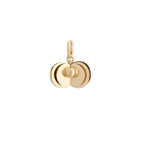 La DoubleJ Aura Charm in 24K Gold Plate | Necklace | Coveti