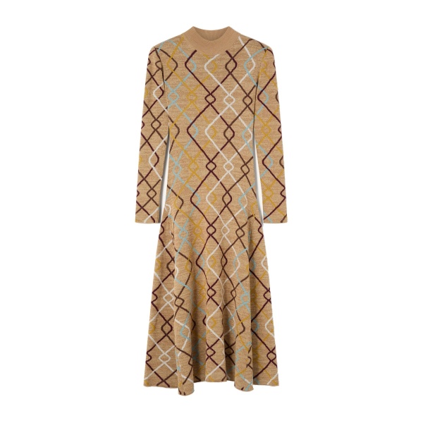 La DoubleJ Babe Dress in Beige