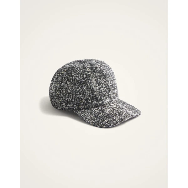 La DoubleJ Babeball Cap in Black & White, view 5