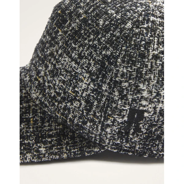 La DoubleJ Babeball Cap in Black & White, view 6