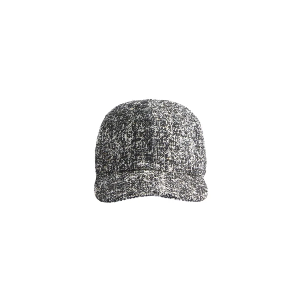 La DoubleJ Babeball Cap in Black & White at Coveti