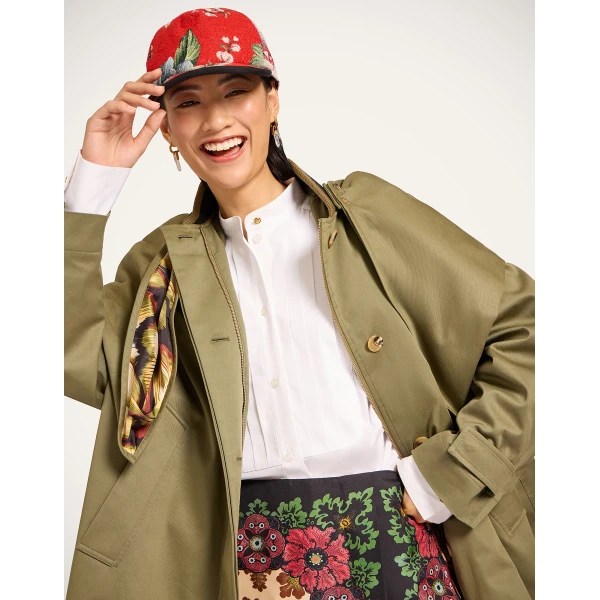 La DoubleJ Babeball Cap in Honolulu Red at Coveti