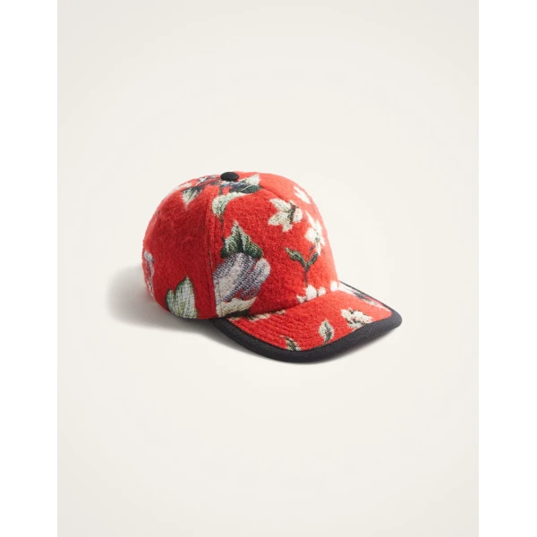 La DoubleJ Babeball Cap in Honolulu Red at Coveti