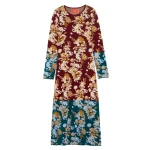 La DoubleJ Bee Dress in Coven Burgundy at Coveti