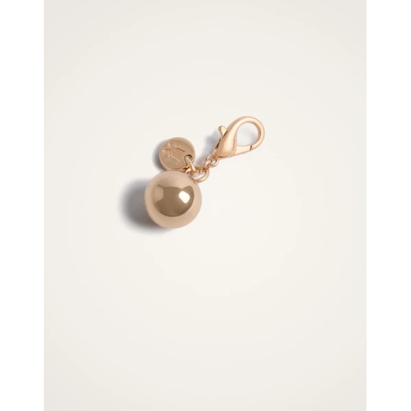La DoubleJ Bell Charm in 24K Gold Plate | Necklace | Coveti