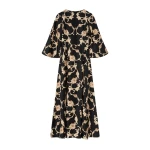 La DoubleJ Belle Kaftan in Buttercup Black at Coveti