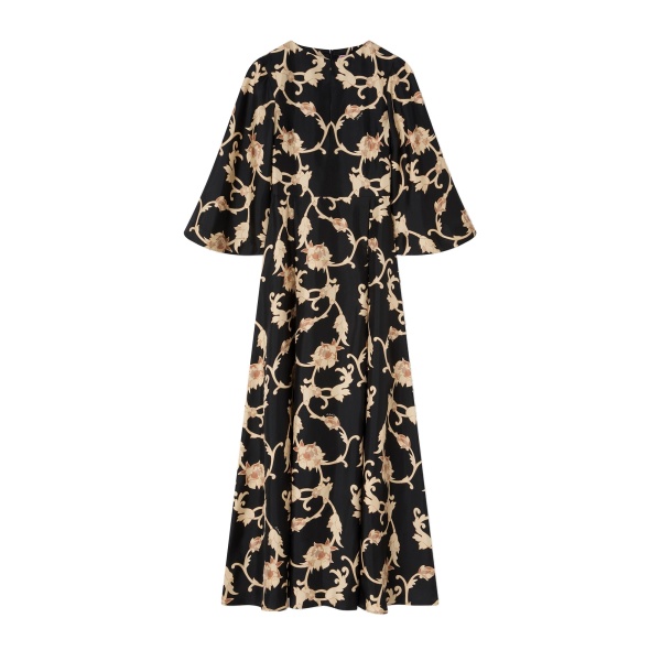 La DoubleJ Belle Kaftan in Buttercup Black at Coveti