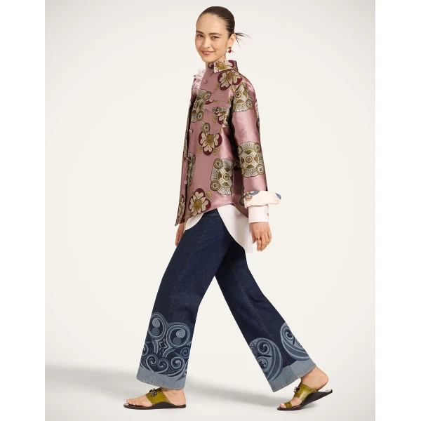 La DoubleJ Better Than Your Boyfriend’s Jacket in Nucleus Dusty Pink, view 4