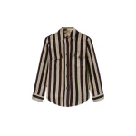 La DoubleJ Better Than Your Boyfriend’s Jacket in Stripes Light Beige