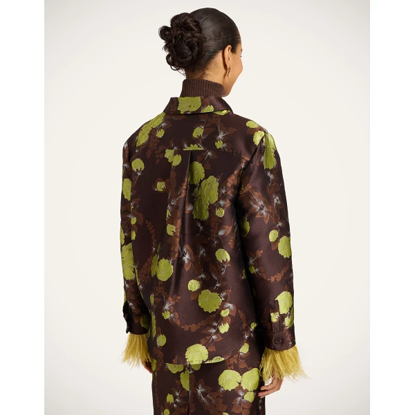 La DoubleJ Better Than Your Boyfriend's Jacket in Devon Brown at Coveti