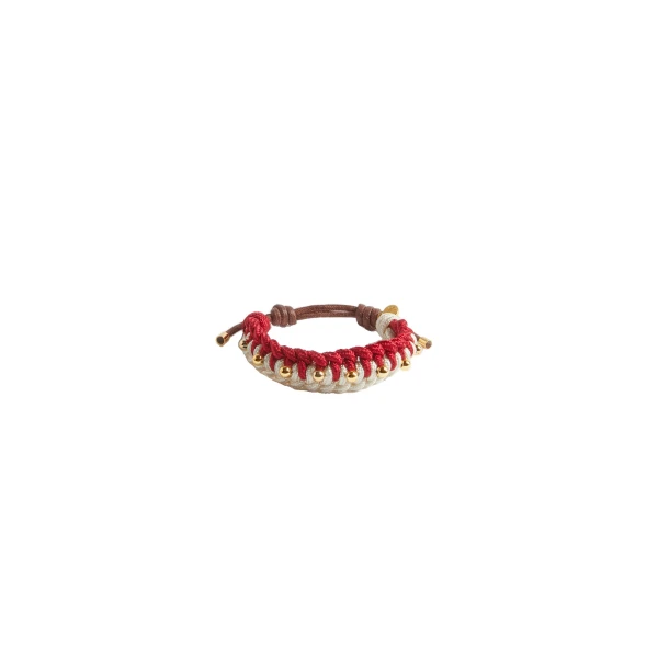 Better Together Bracelet in Bicolor Red & Ivory
