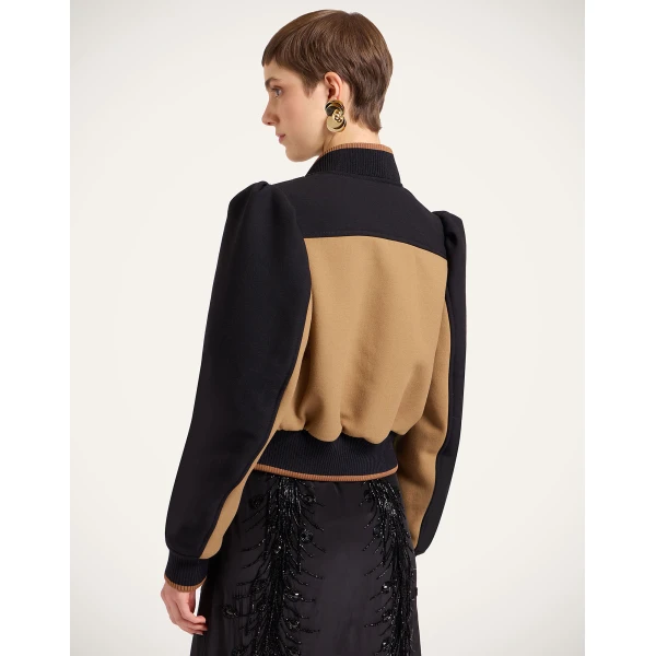 La DoubleJ Bon Bon Bomber in Black Jacket, view 3
