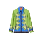 La DoubleJ Boy Shirt in Cornucopia Green