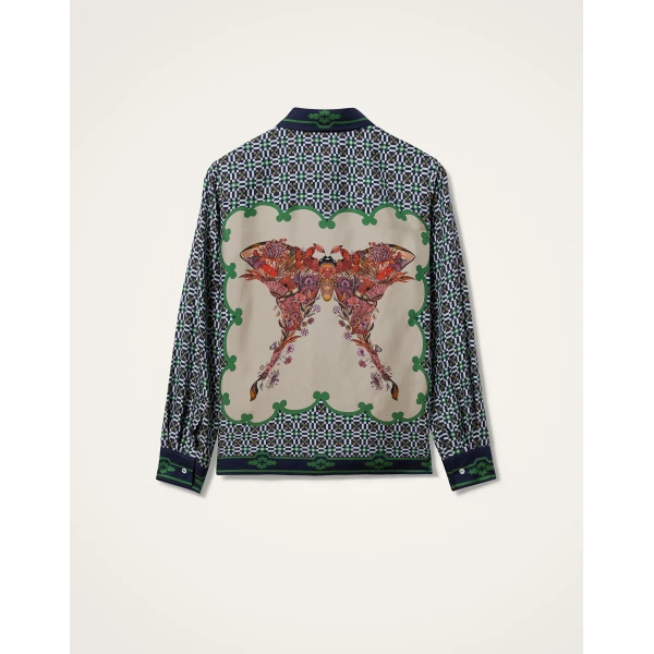 La DoubleJ Boy Shirt in Mariposa Green | Shirts | Coveti