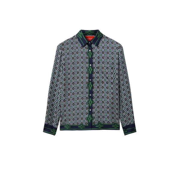 La DoubleJ Boy Shirt in Mariposa Green | Shirts | Coveti