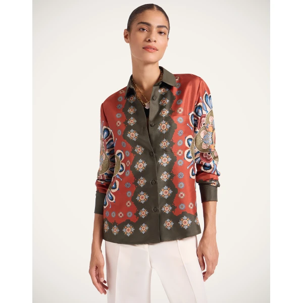 La DoubleJ Boy Shirt in Nucleus Rust | Shirts | Coveti