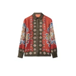 La DoubleJ Boy Shirt in Nucleus Rust