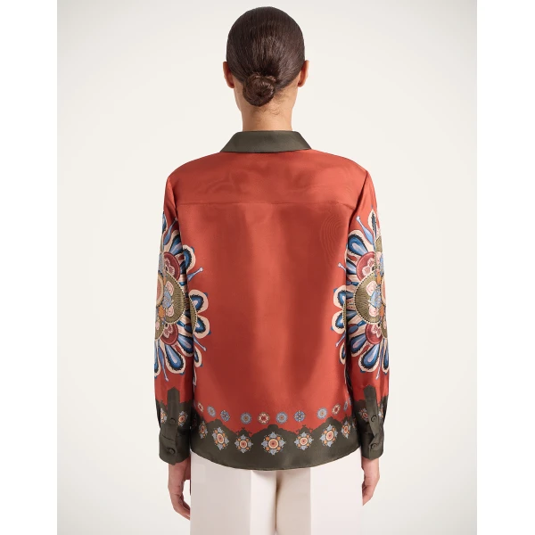 La DoubleJ Boy Shirt in Nucleus Rust | Shirts | Coveti