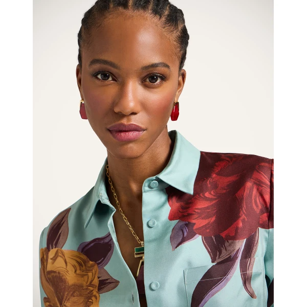 La DoubleJ Boy Shirt in Peony Light Blue | Shirts | Coveti