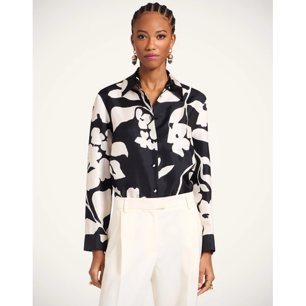 La DoubleJ Boy Shirt in Winter Jasmine, view 2