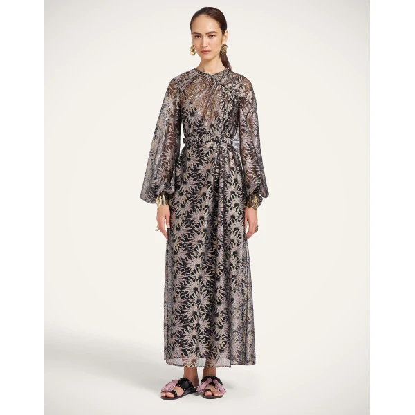 La DoubleJ Brigid Dress in Sun Black at Coveti