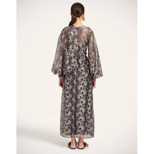 La DoubleJ Brigid Dress in Sun Black at Coveti
