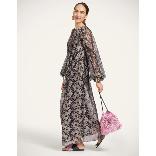 La DoubleJ Brigid Dress in Sun Black at Coveti