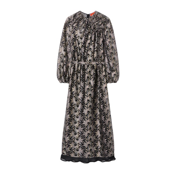 La DoubleJ Brigid Dress in Sun Black at Coveti
