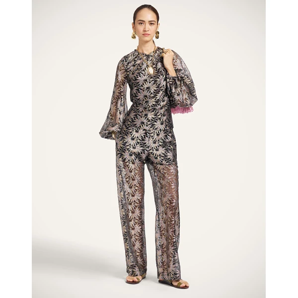 La DoubleJ Brigid Top in Sun Black at Coveti